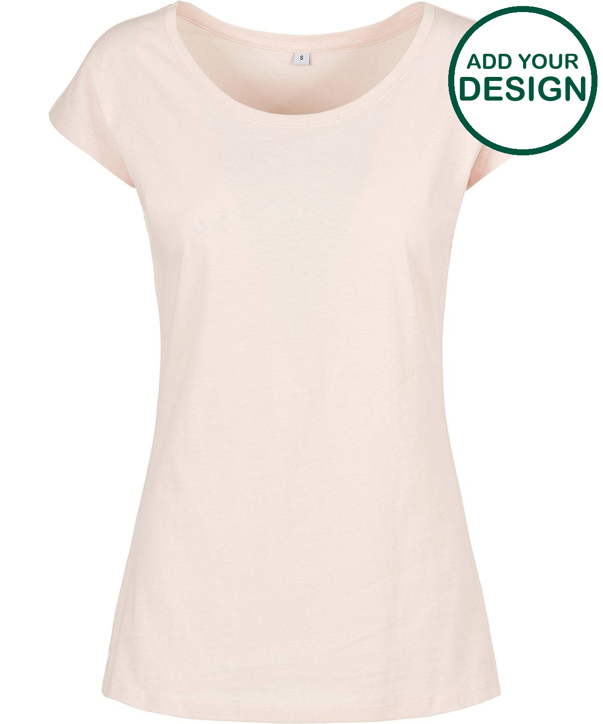 Women's wide neck tee