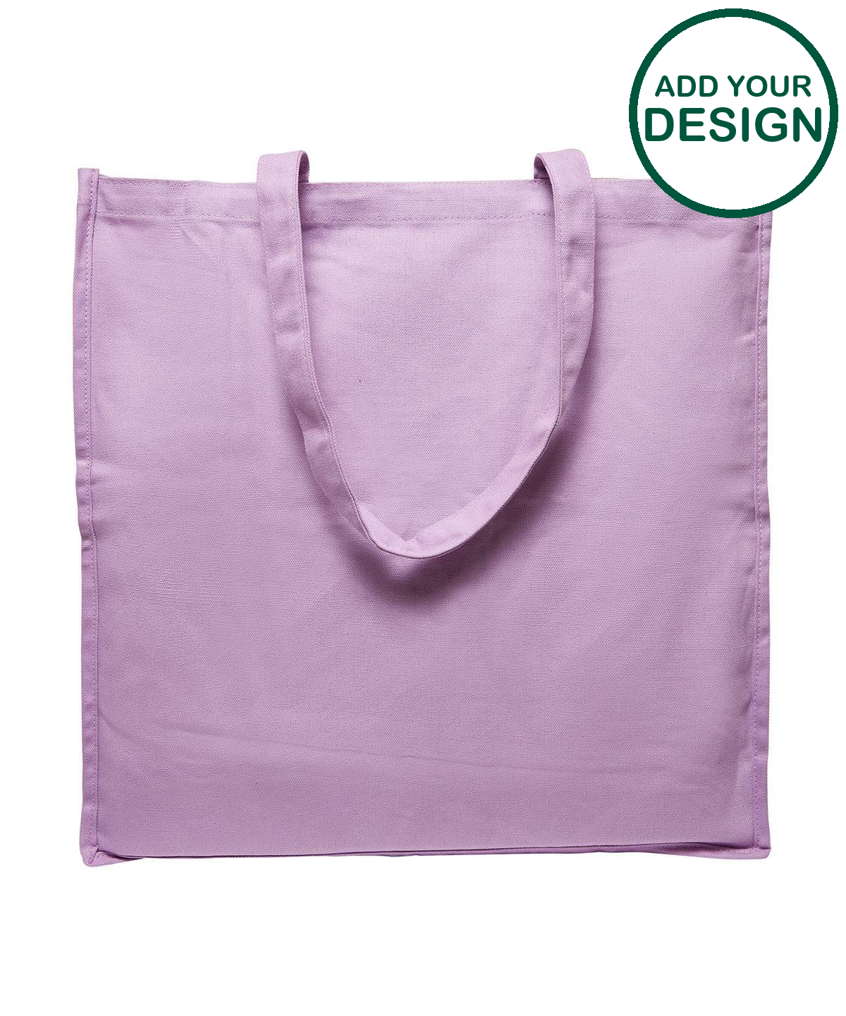 Oversized canvas tote bag