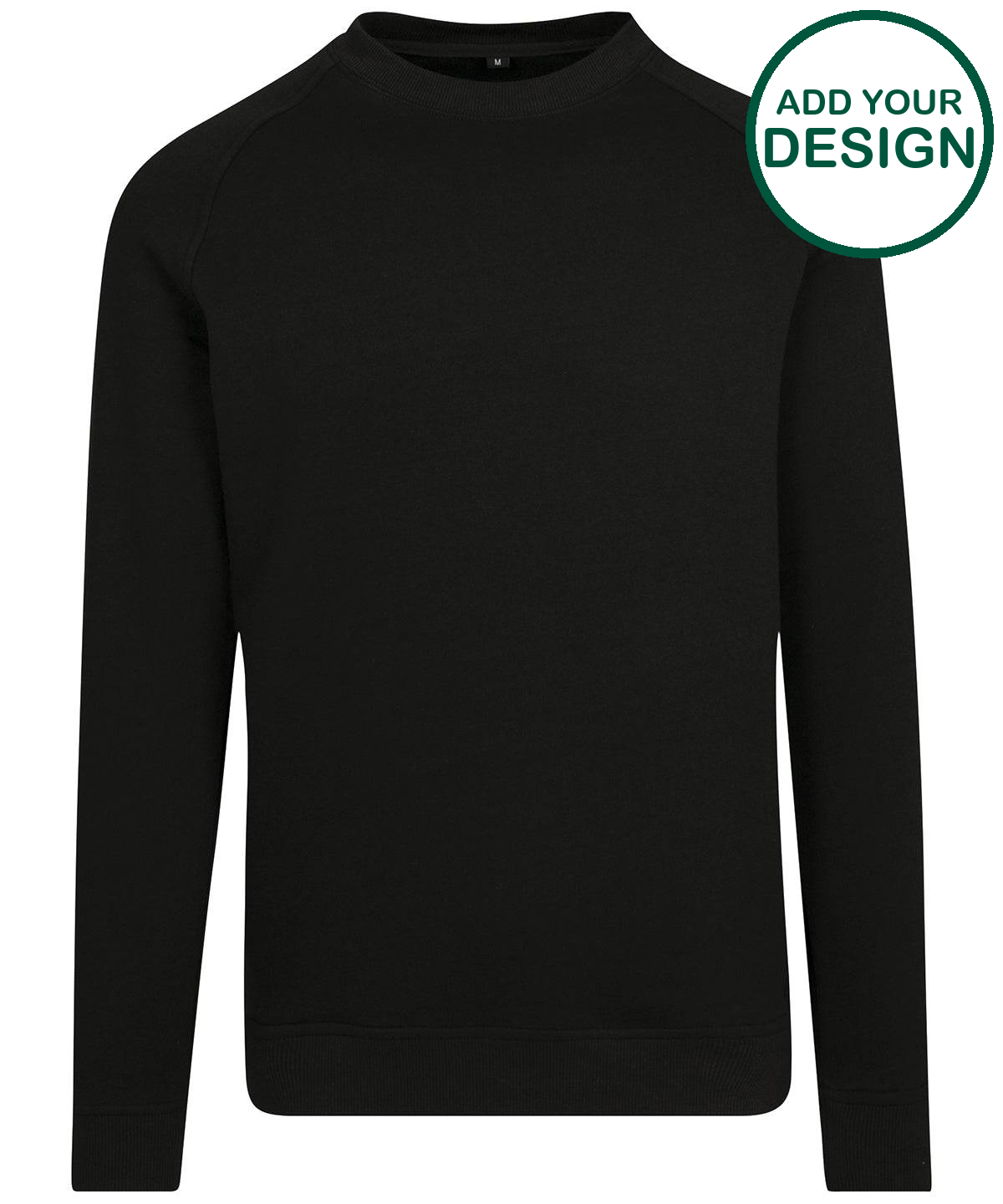 Raglan sweat crew neck