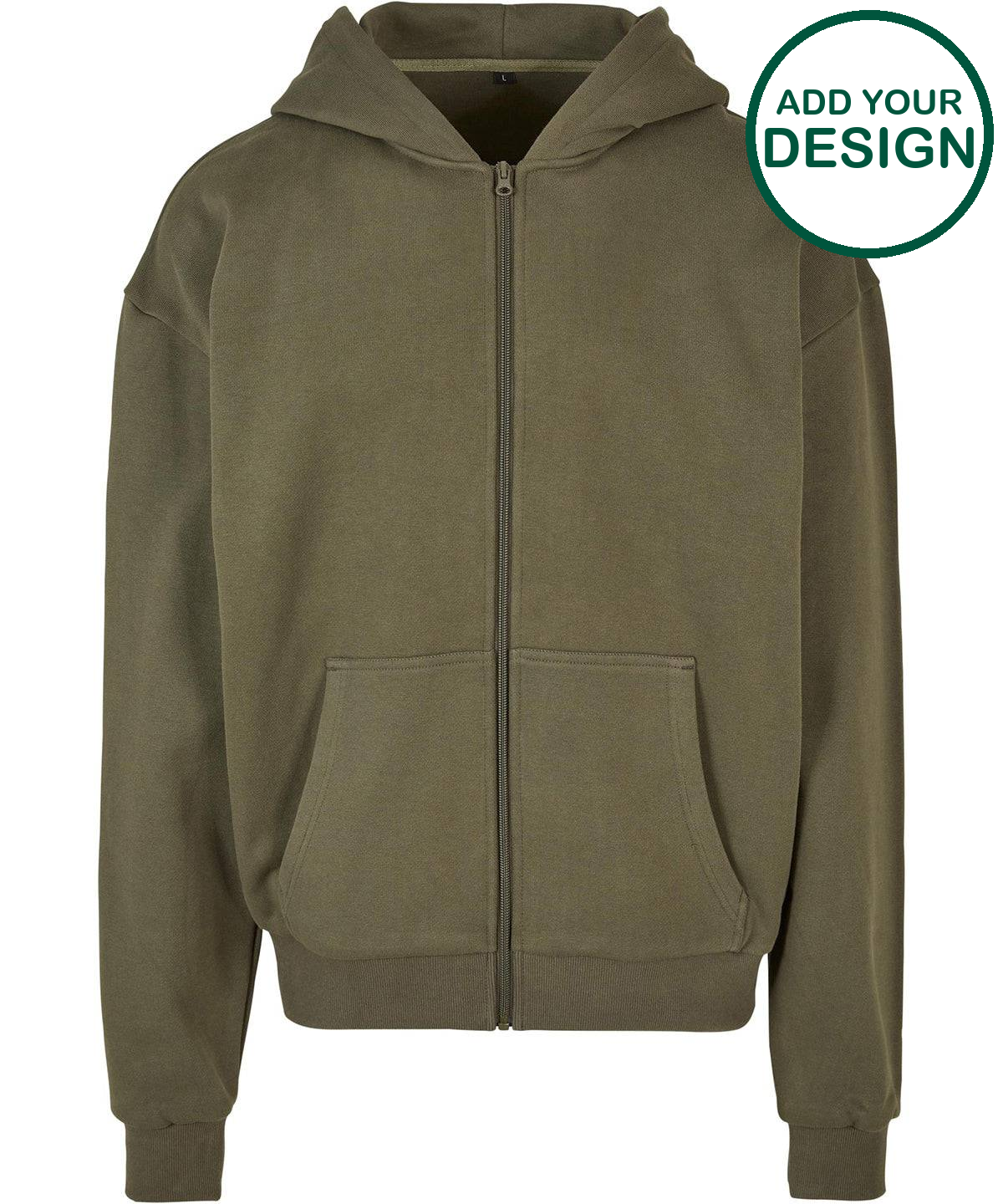 Ultra heavy zip hoodie