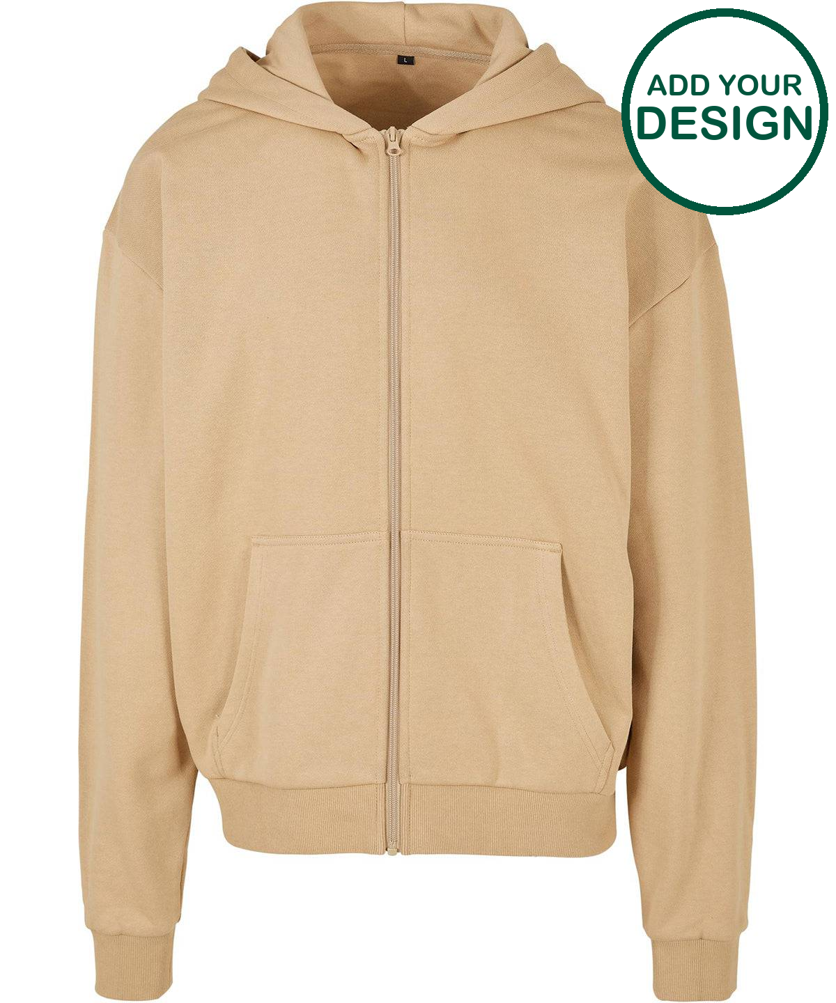 Ultra heavy zip hoodie