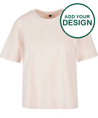 Créez votre marque - T-shirt femme quotidien - Rose - Ajoutez votre design/logo