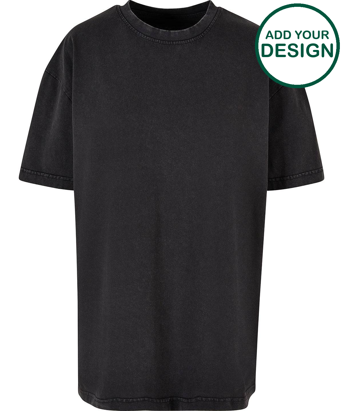 Women’s oversized acid wash tee