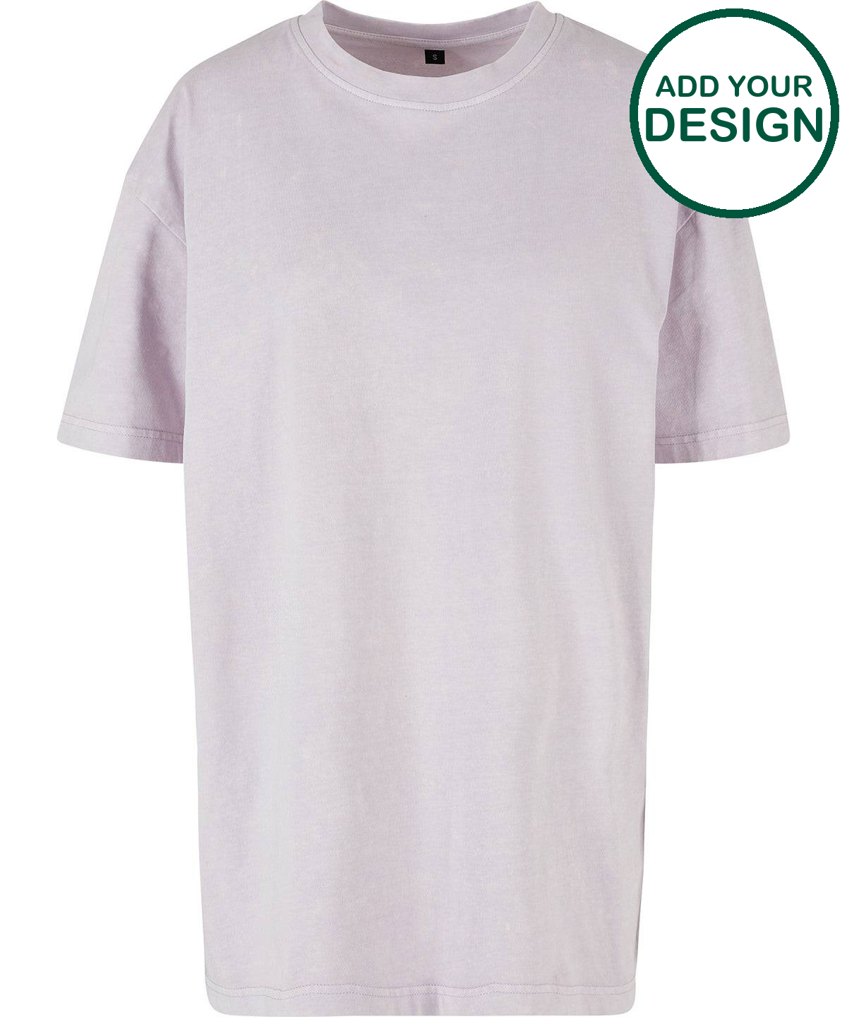 Women’s oversized acid wash tee
