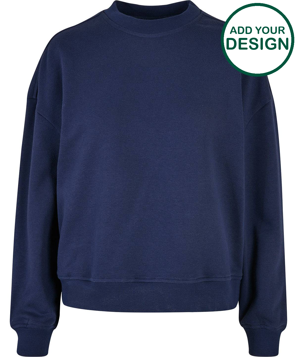 Women’s oversized crew neck sweatshirt