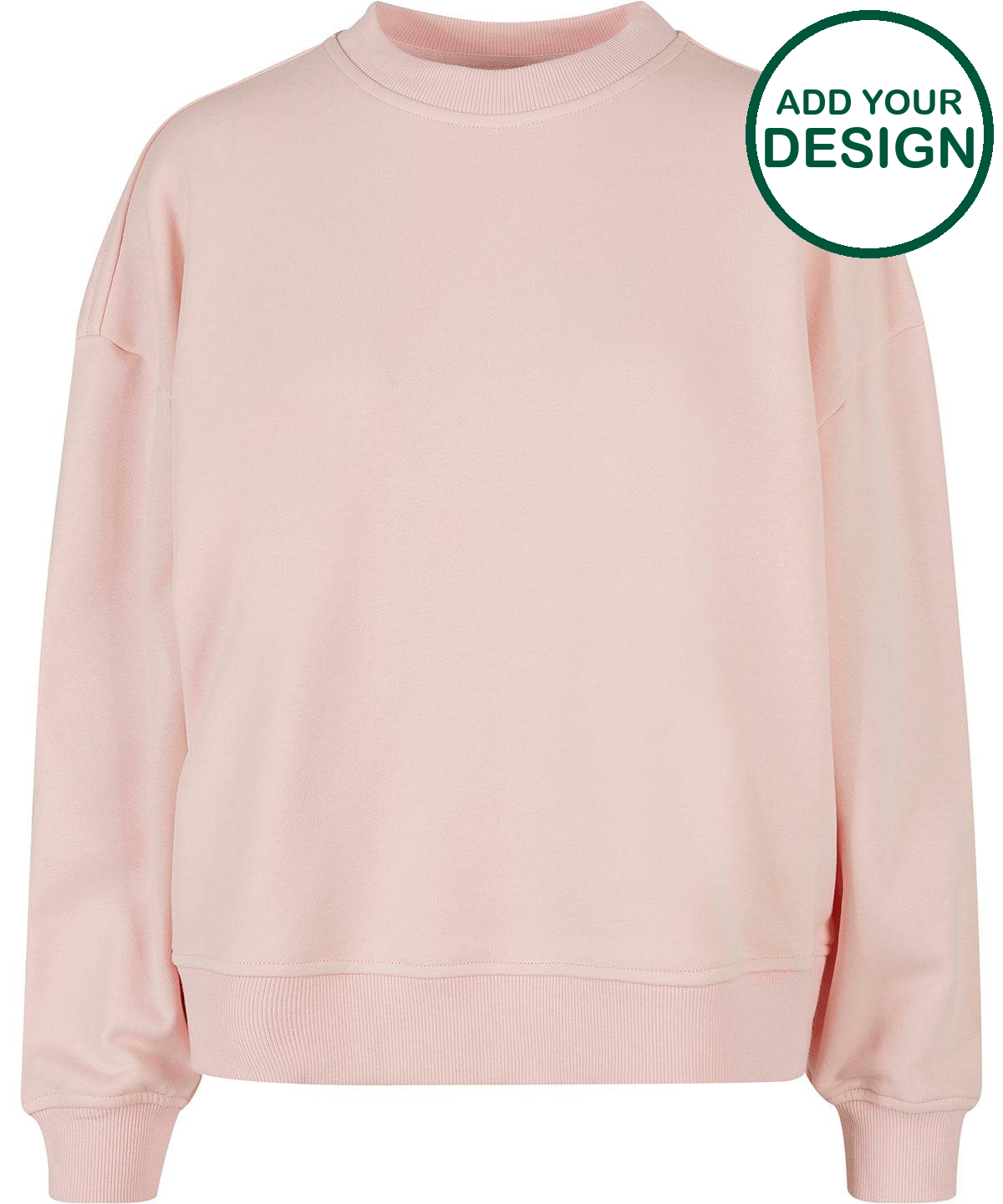 Women’s oversized crew neck sweatshirt