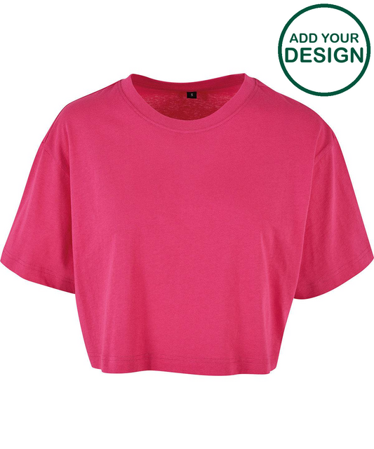 Women’s short oversized tee