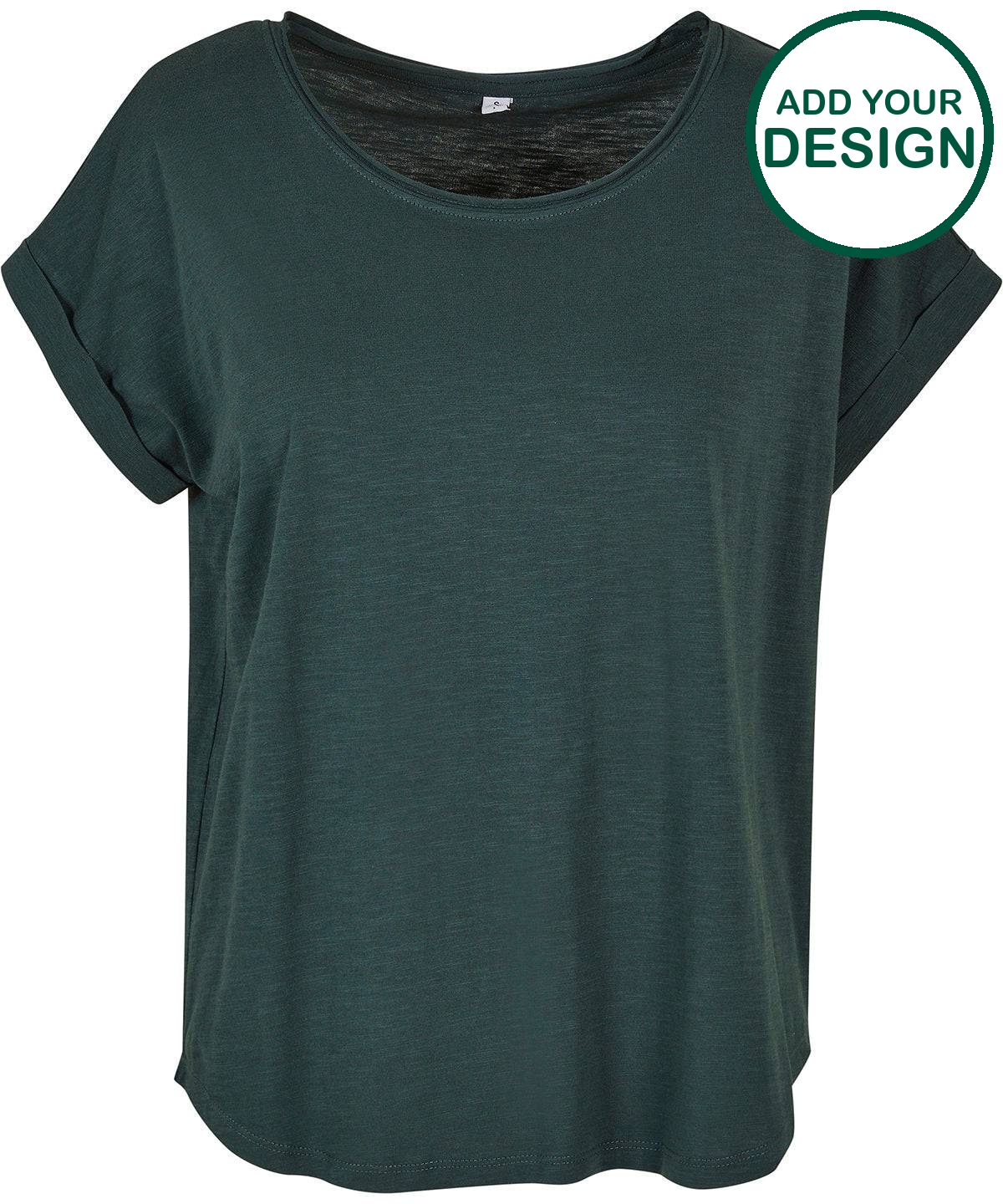Women's long slub tee