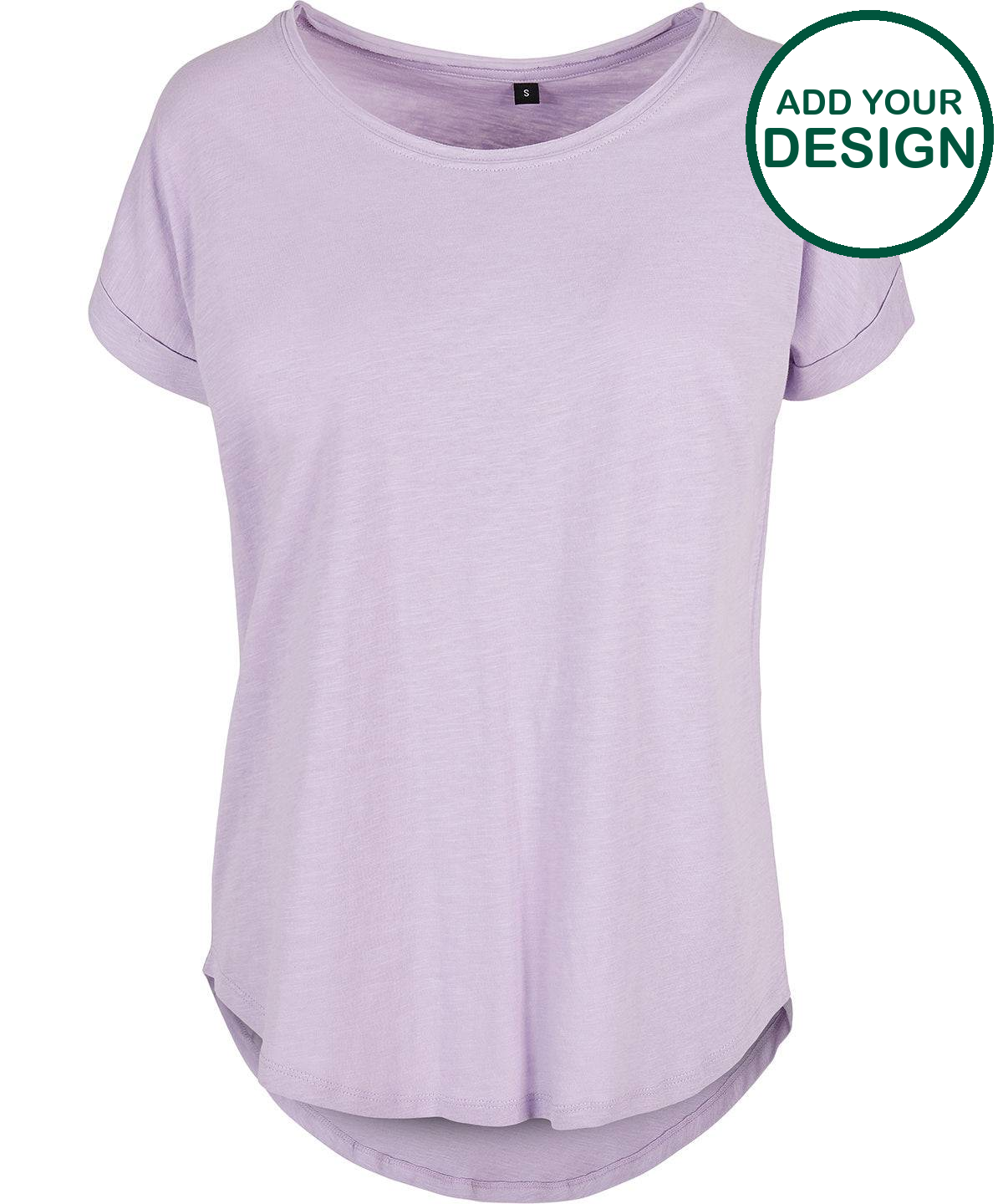 Women's long slub tee