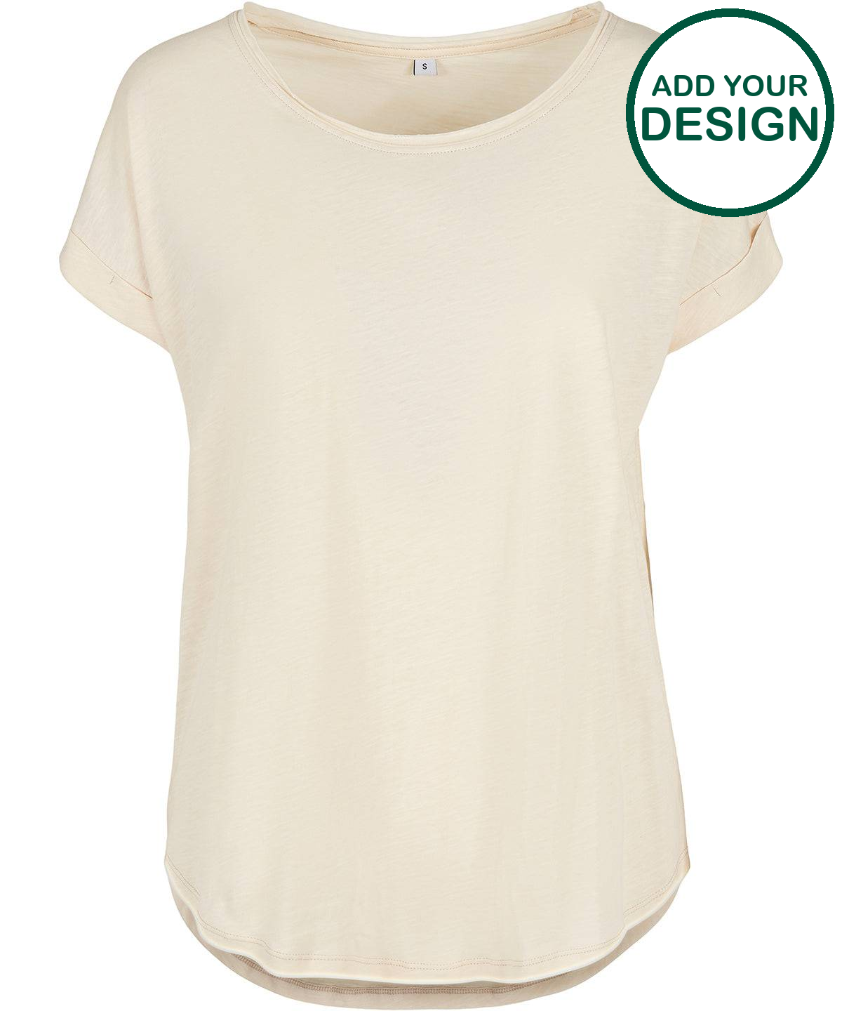 Women's long slub tee