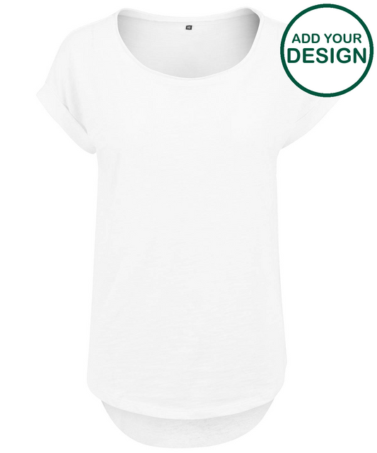 Women's long slub tee