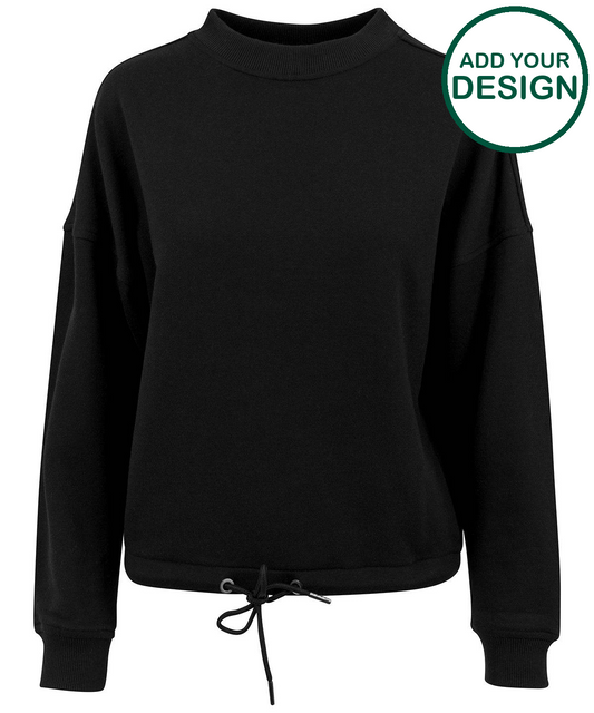 Women's oversize crew neck