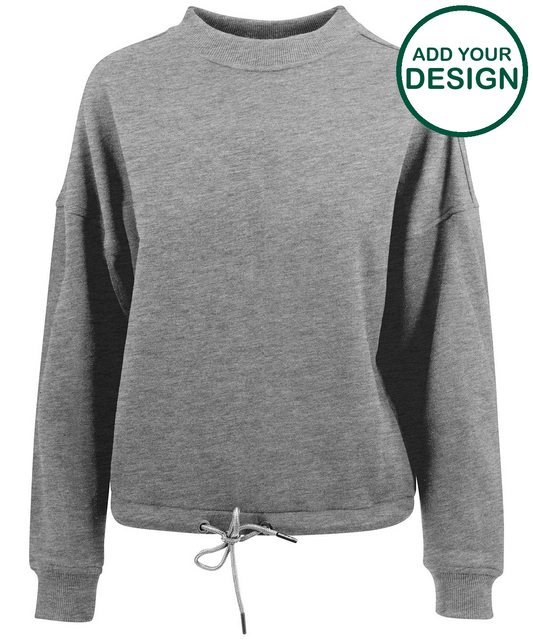 Women's oversize crew neck