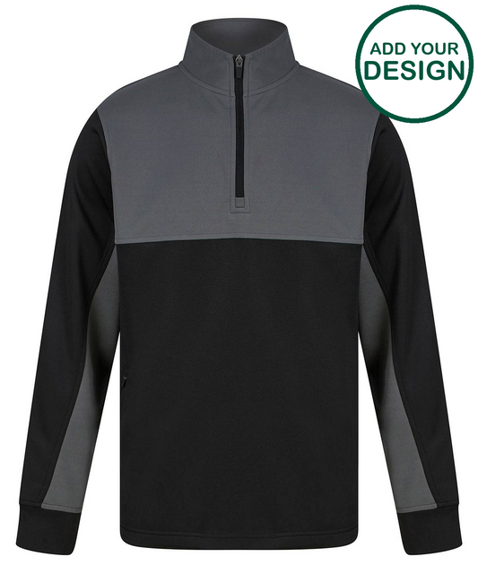 Kids ¼-tracksuit top