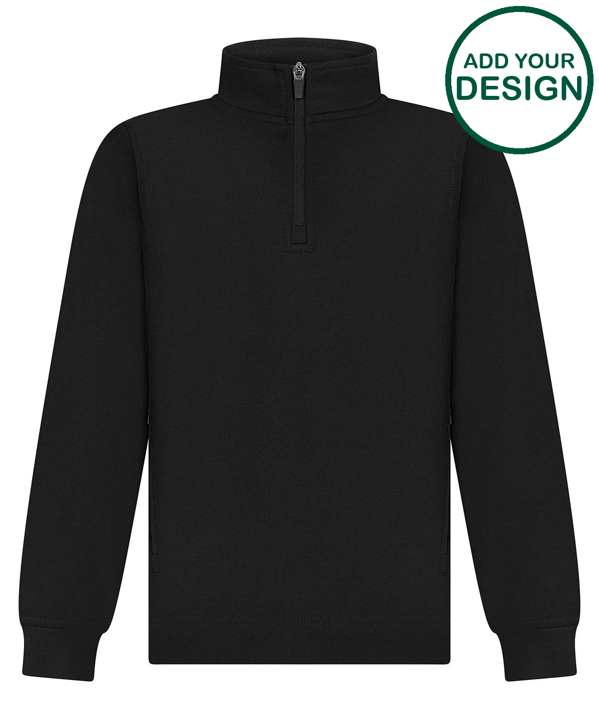 Kids ¼-tracksuit top
