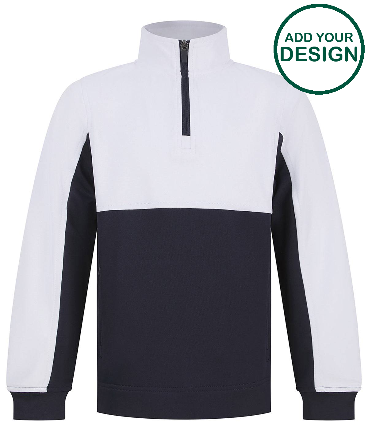 Kids ¼-tracksuit top