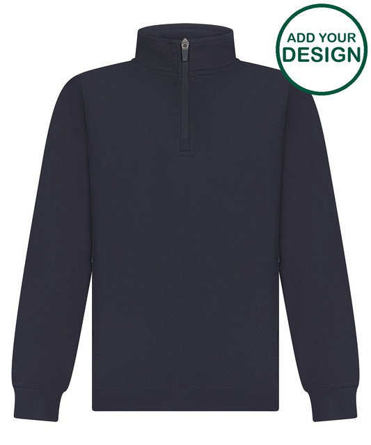 Kids ¼-tracksuit top