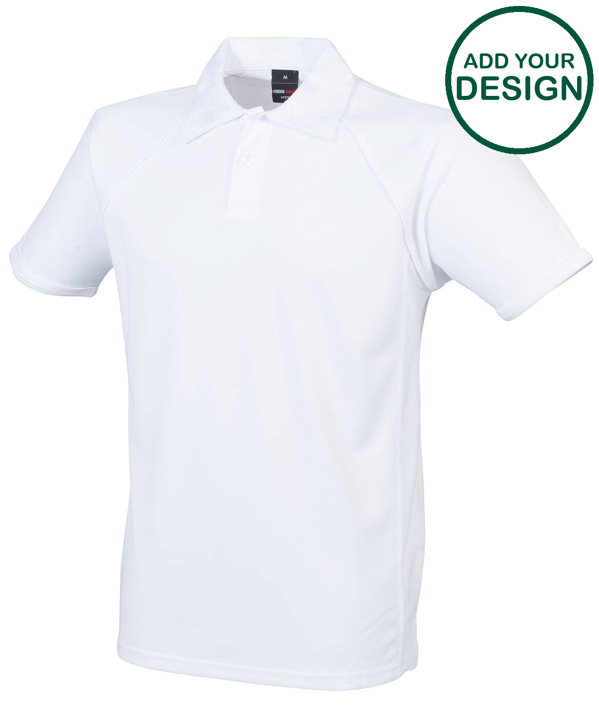 Piped performance polo
