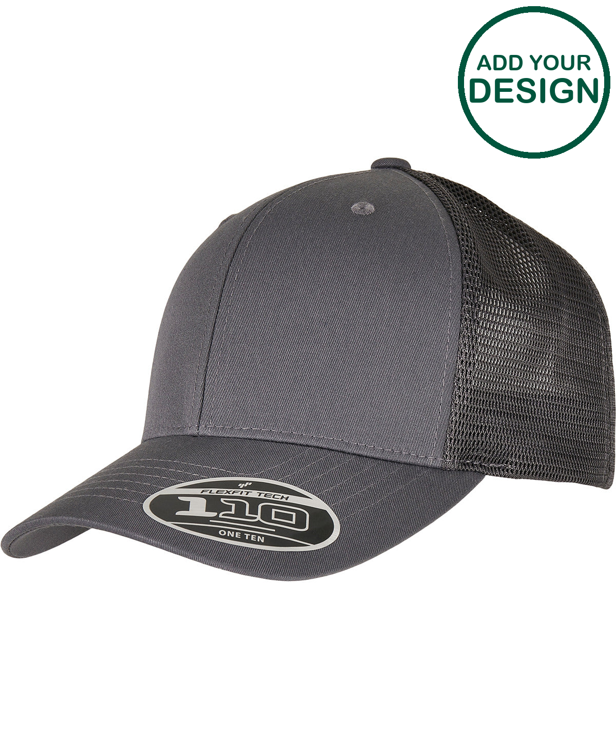 110 Flexfit melange trucker (110PT)