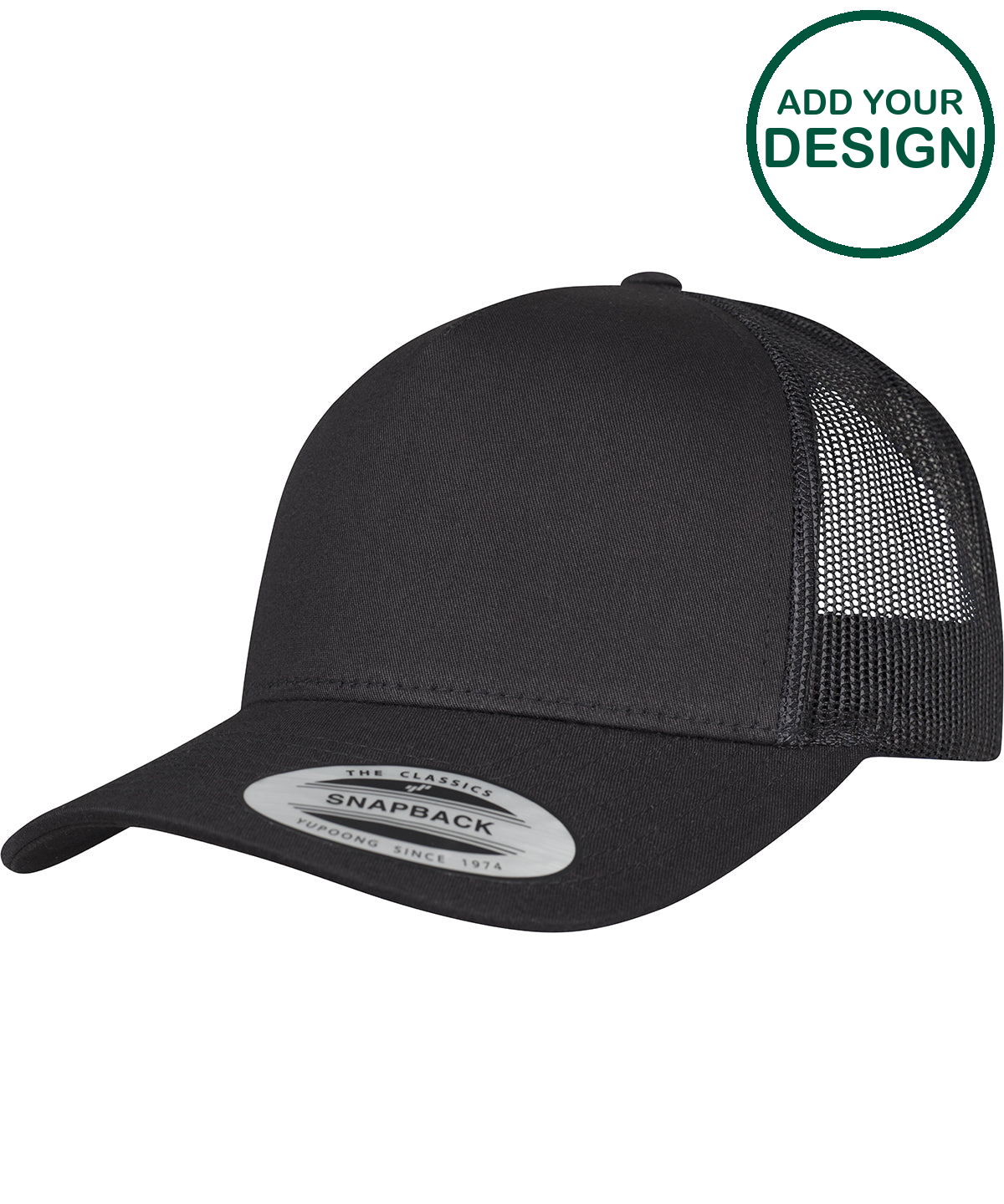 5-Panel retro trucker cap (6506)