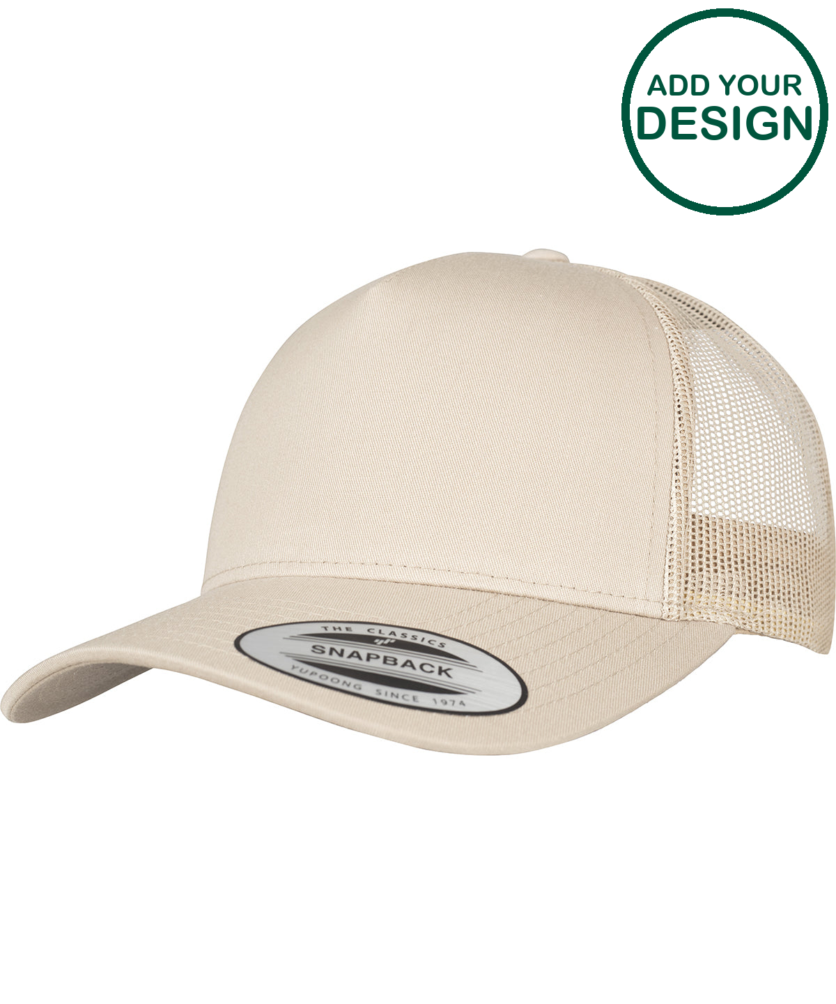 5-Panel retro trucker cap (6506)