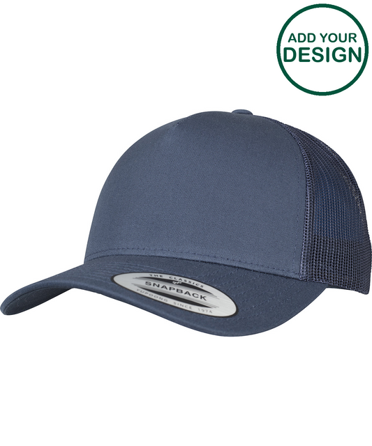 5-Panel retro trucker cap (6506)