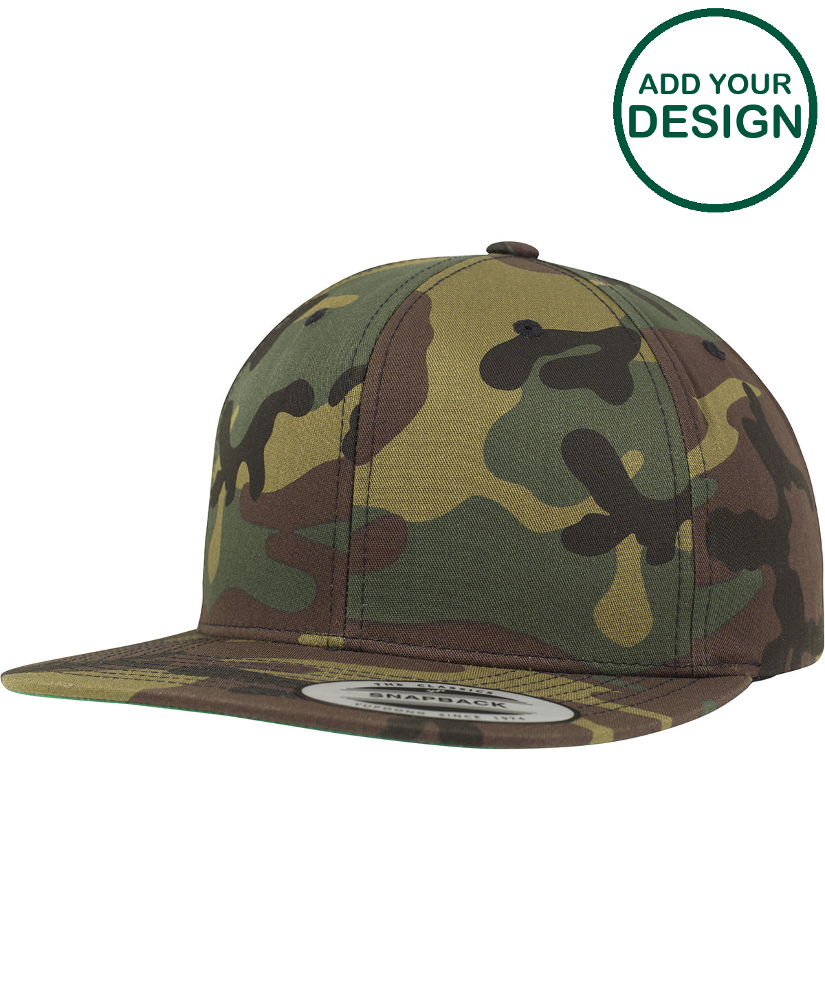 Camo classic snapback (6089CF)