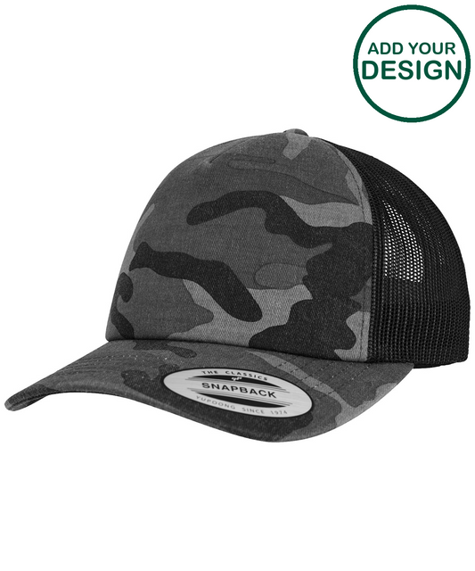 Camo trucker cap (6606C)