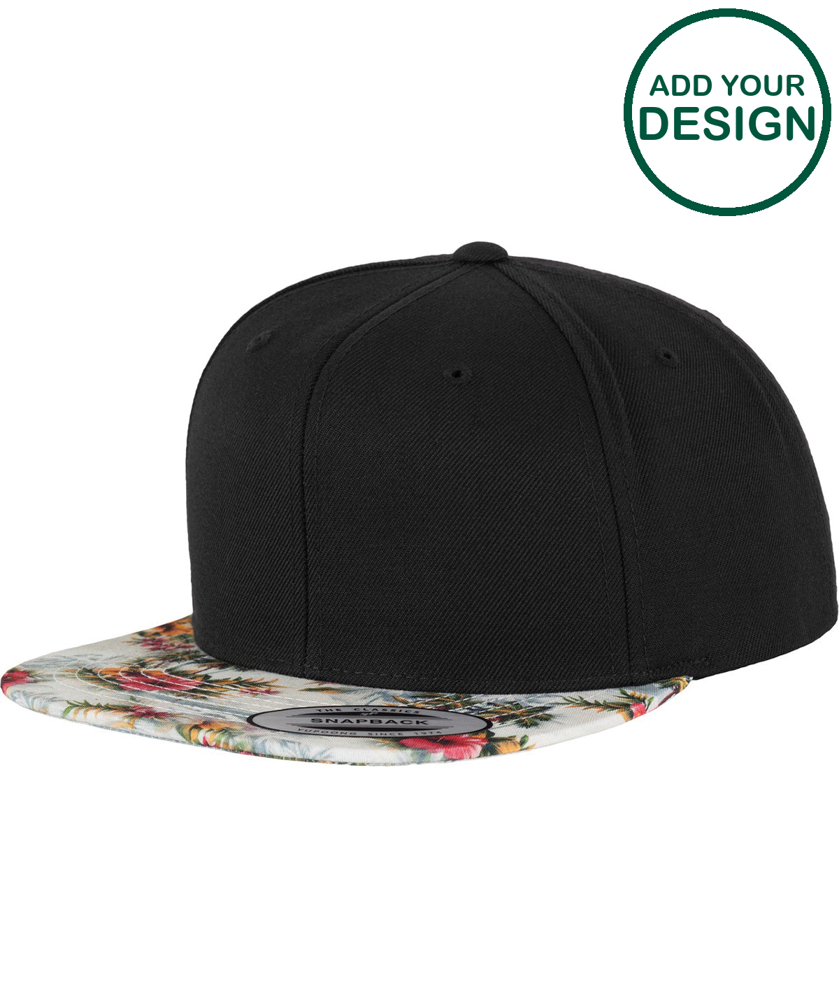 Fashion print snapback (6089DESIGNER)