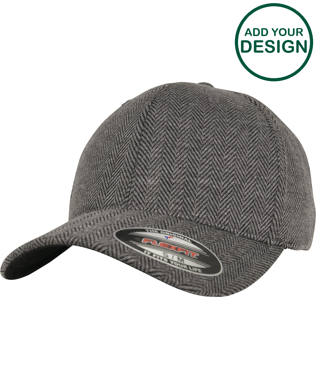 Herringbone melange Flexfit (6277HM)