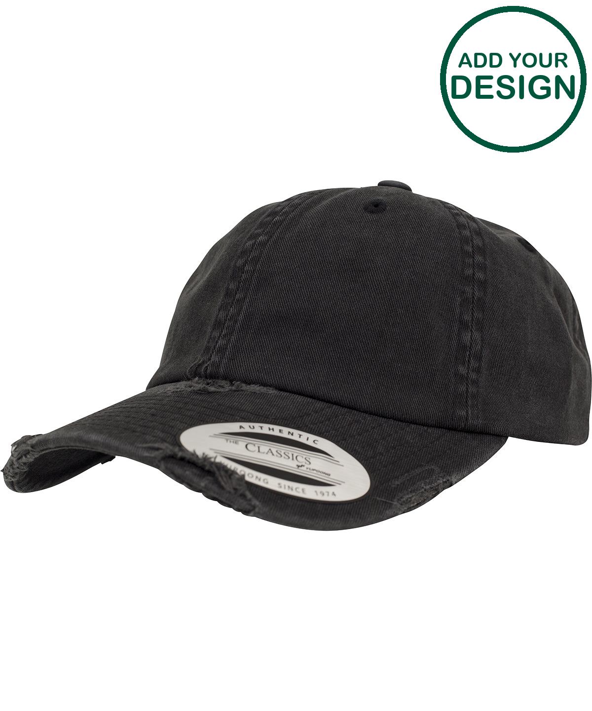 Low-profile destroyed cap (6245DC)