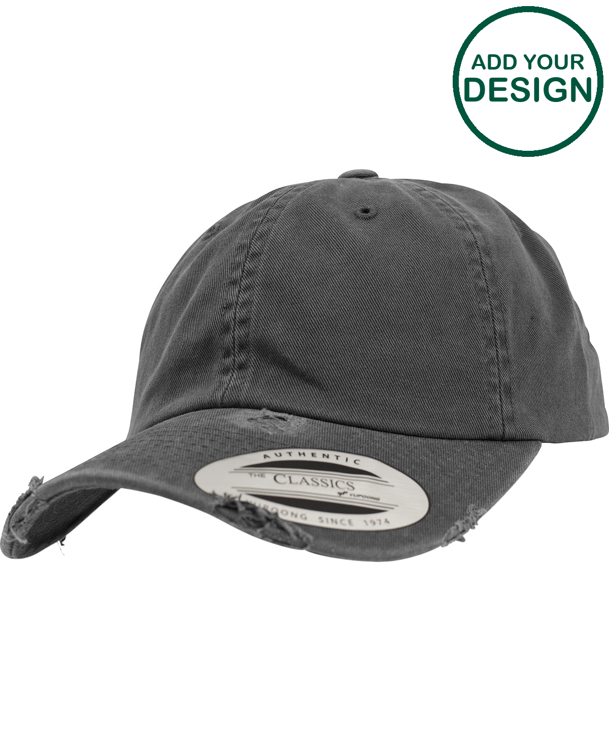 Low-profile destroyed cap (6245DC)
