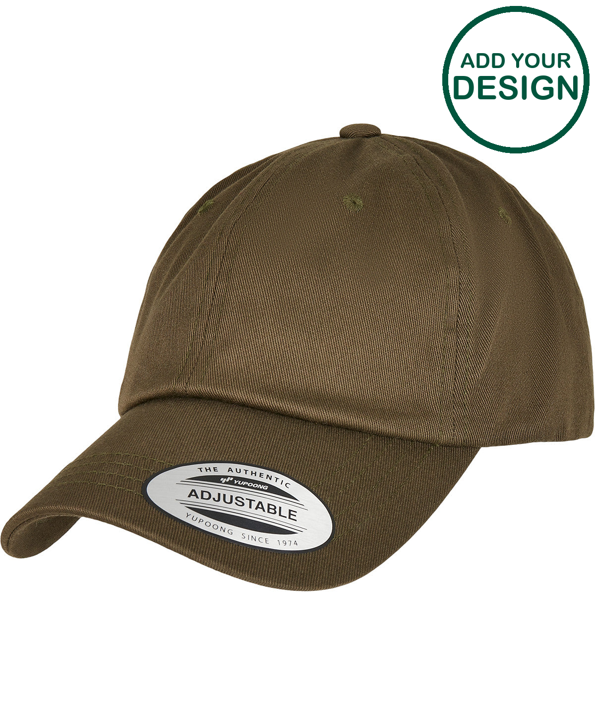 Low-profile organic cotton cap (6245OC)