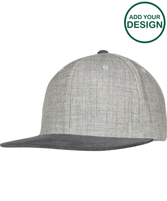 Melange velour snapback (6089VM)