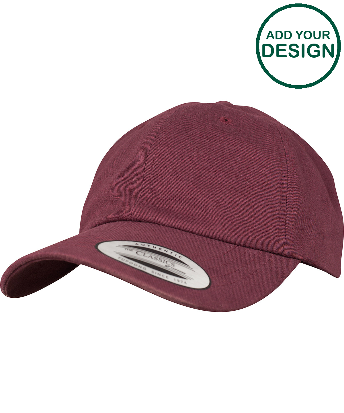 Peached cotton twill dad cap (6245PT)