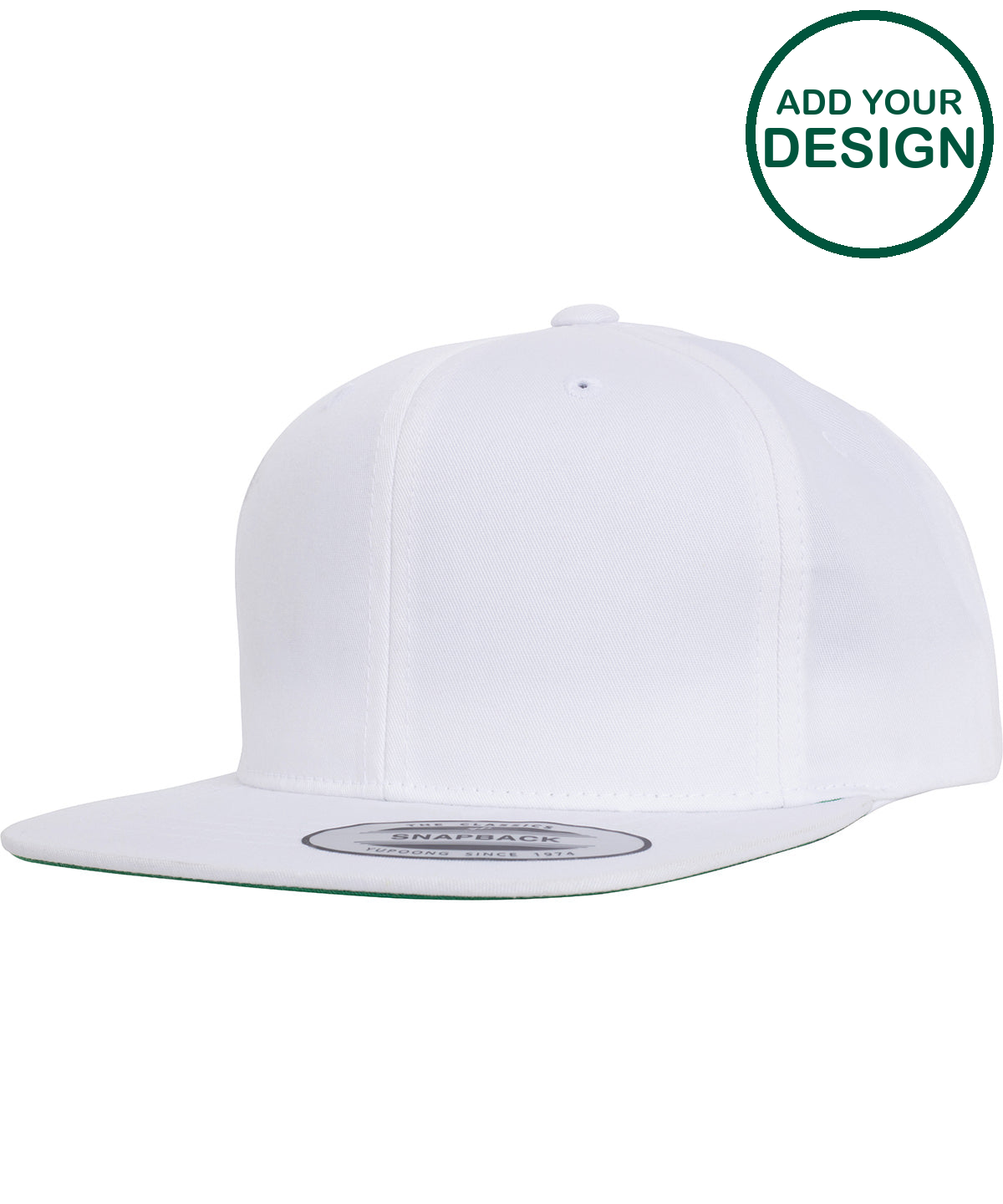 Pro-style twill snapback youth cap (6308)