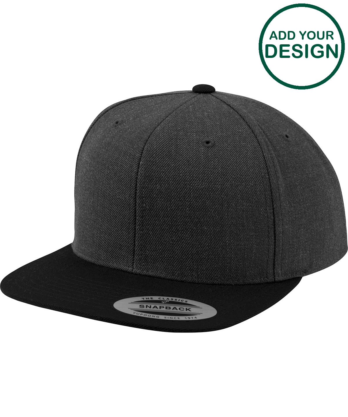 The classic snapback 2-tone  (6089MT)