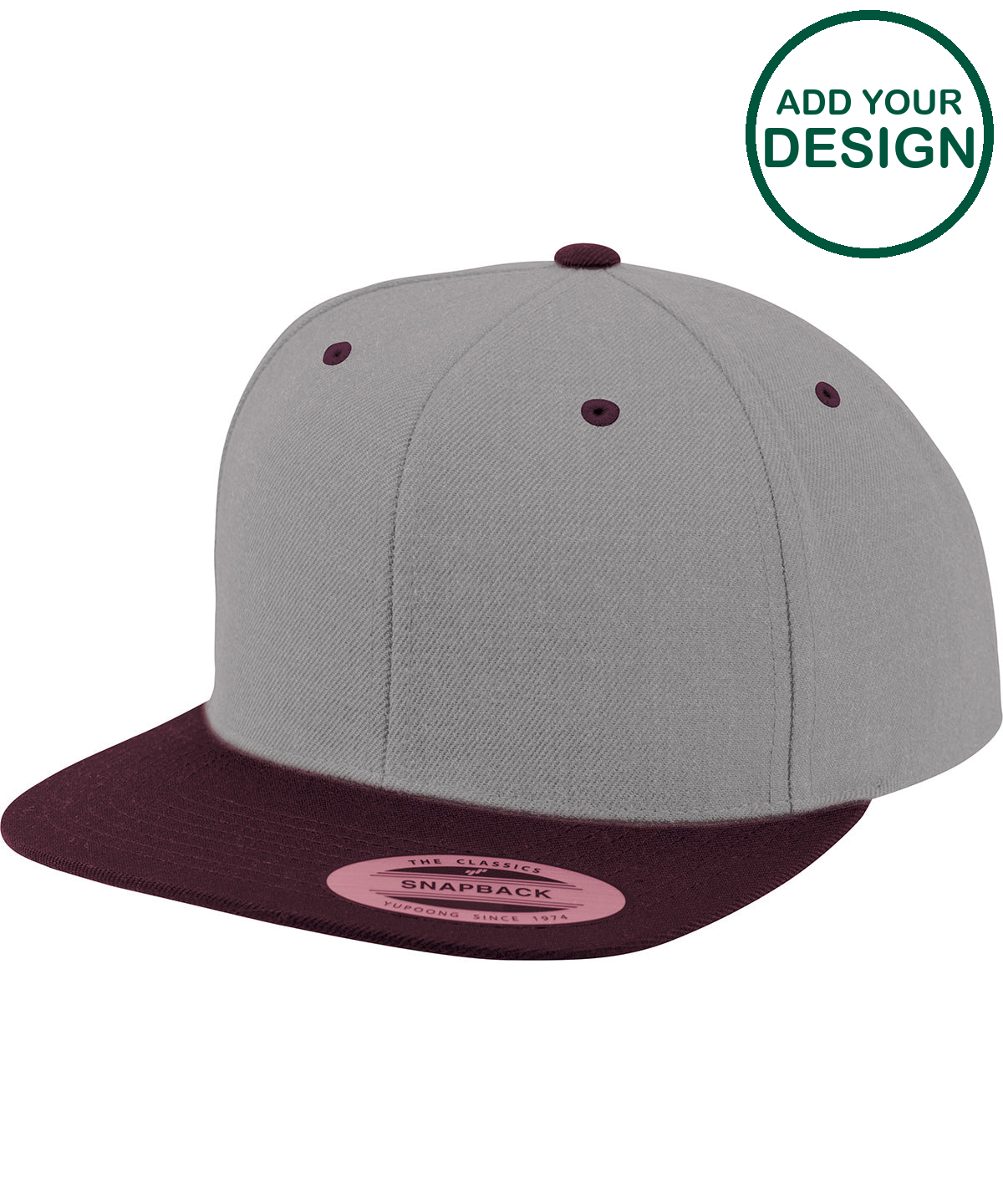 The classic snapback 2-tone  (6089MT)