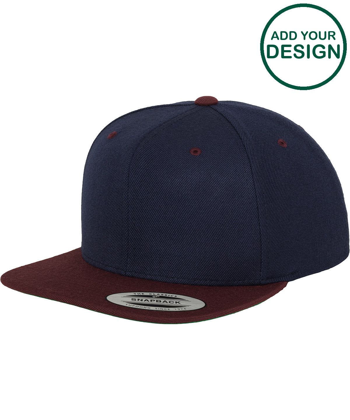 The classic snapback 2-tone  (6089MT)
