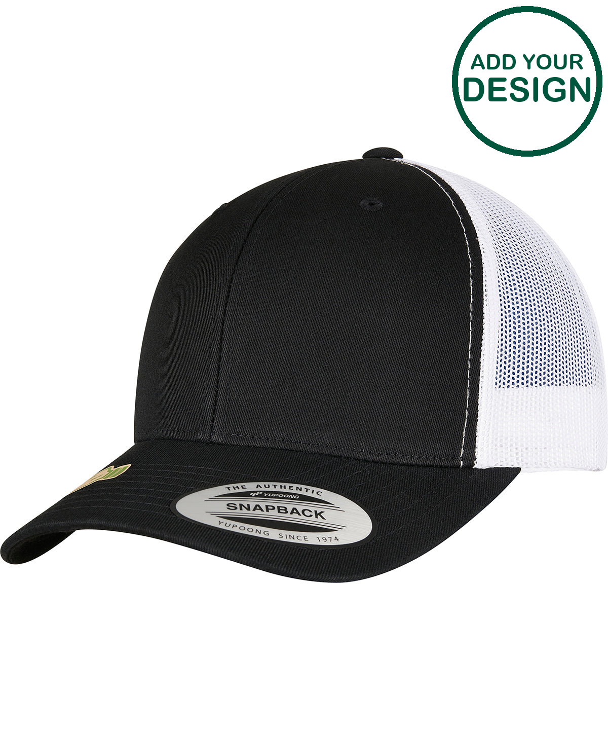 YP classics recycled retro trucker cap 2-tone (6606RT)