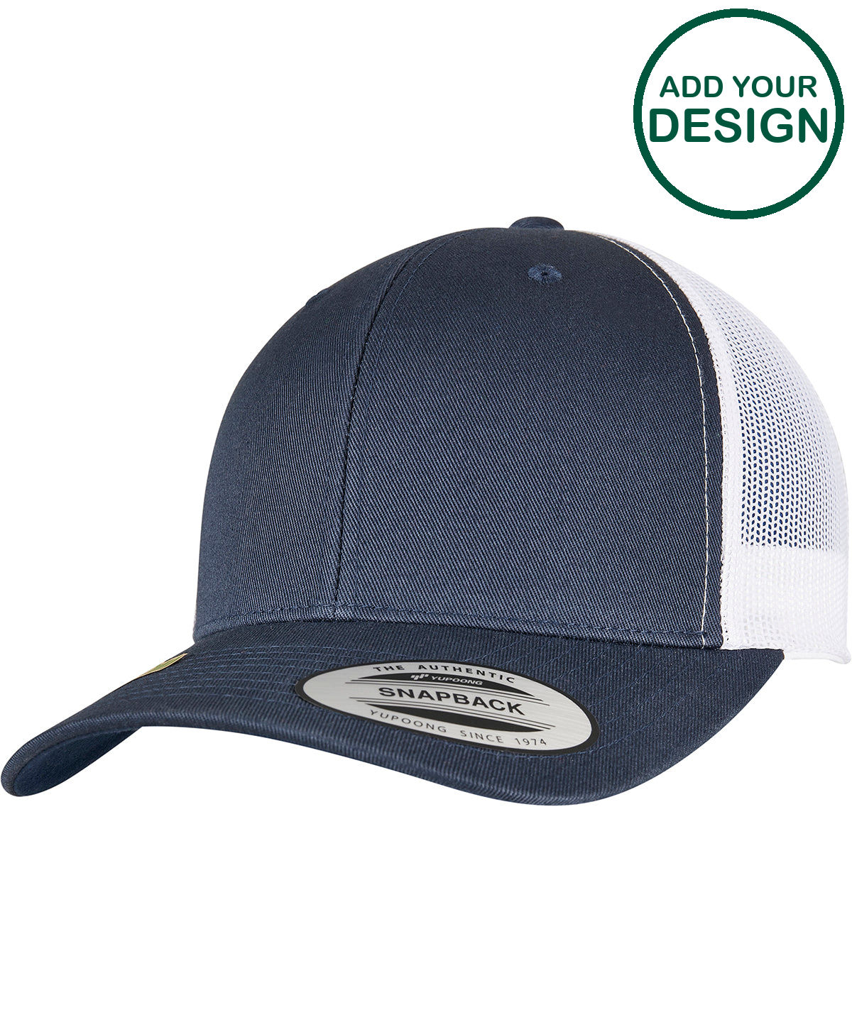 YP classics recycled retro trucker cap 2-tone (6606RT)