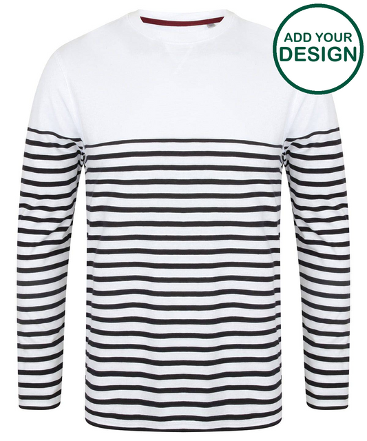 Long sleeve Breton striped T