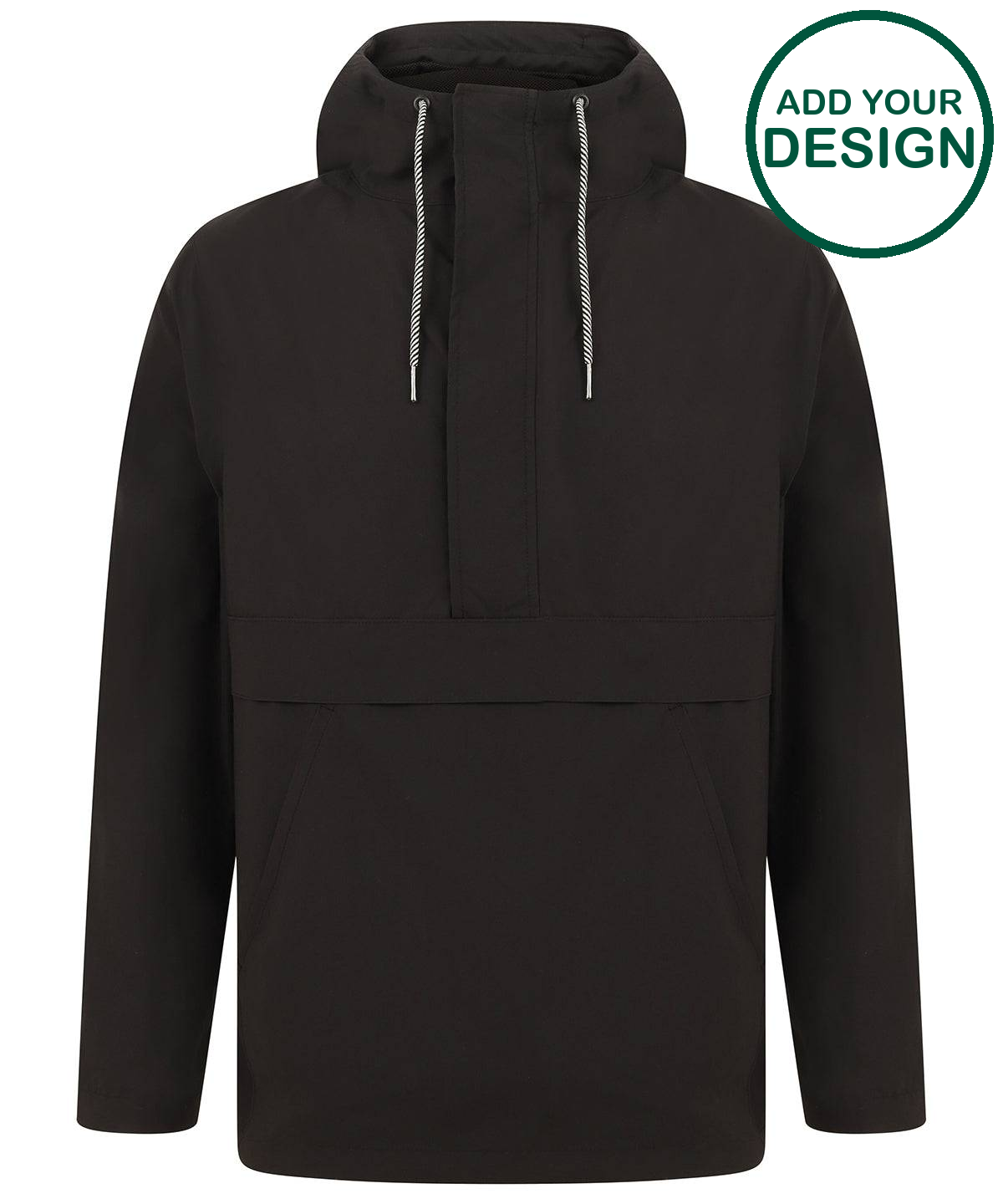 Pullover half-zip jacket