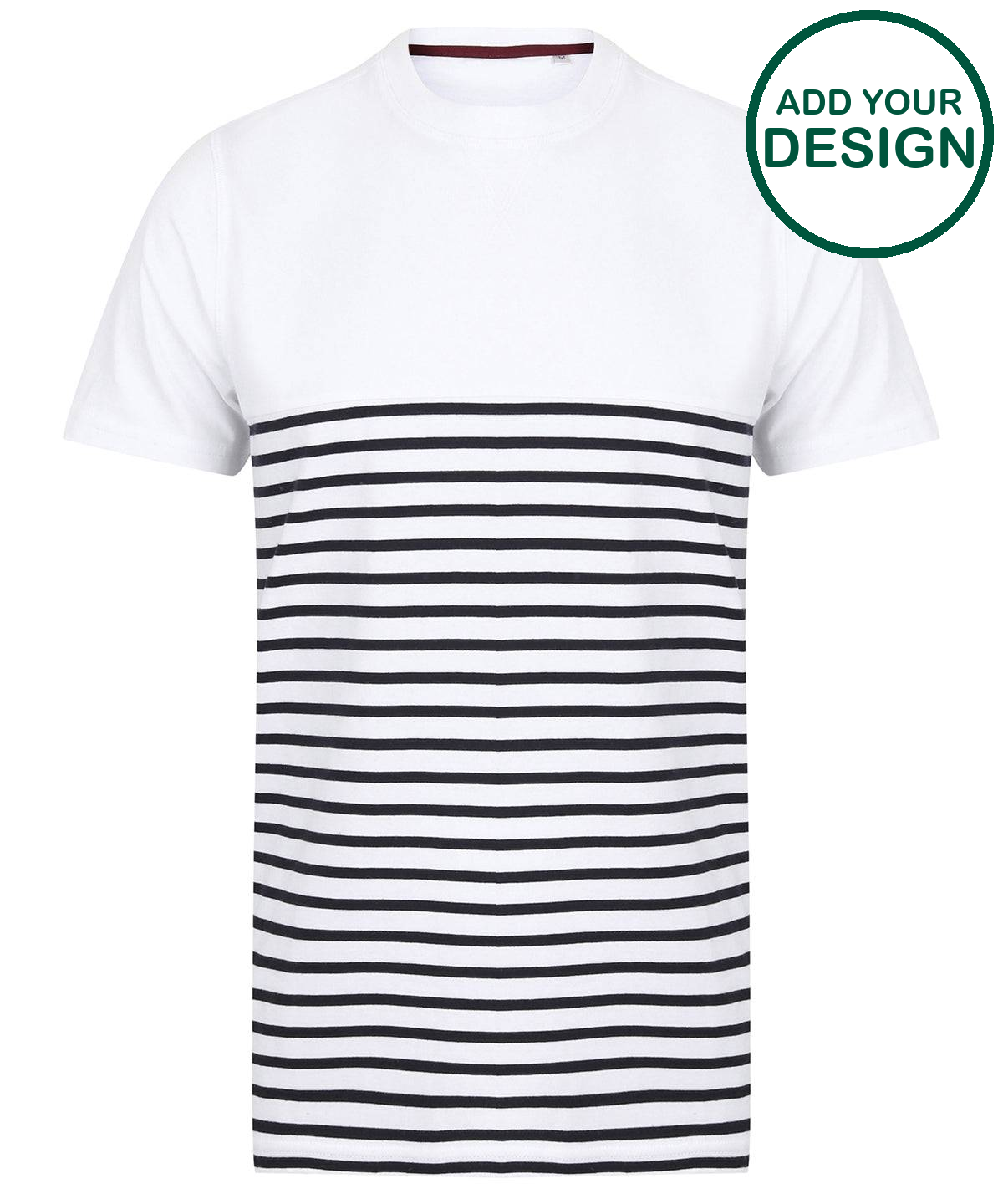 Short-sleeved Breton T