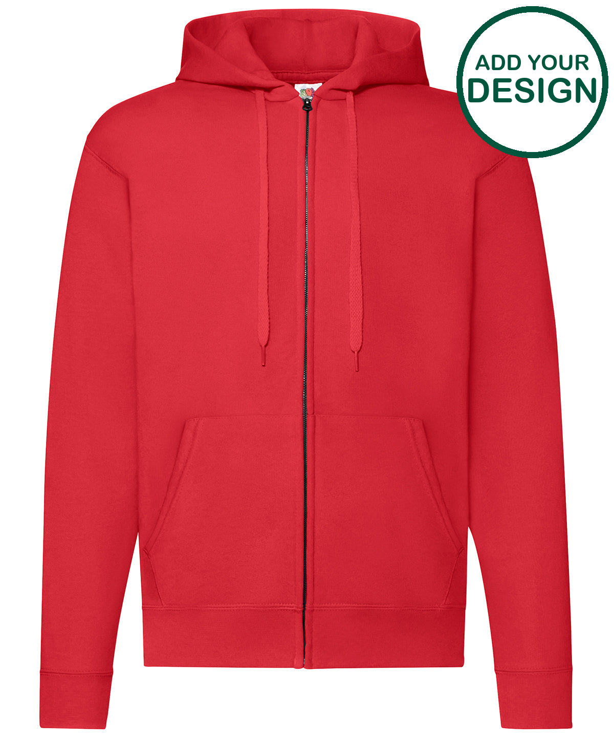 Classic 80/20 hooded sweatshirt jacket