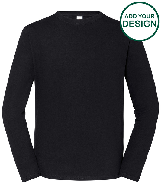 Iconic 195 ringspun premium long sleeve T