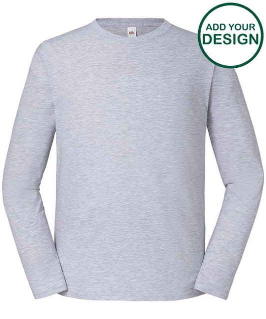 Iconic 195 ringspun premium long sleeve T