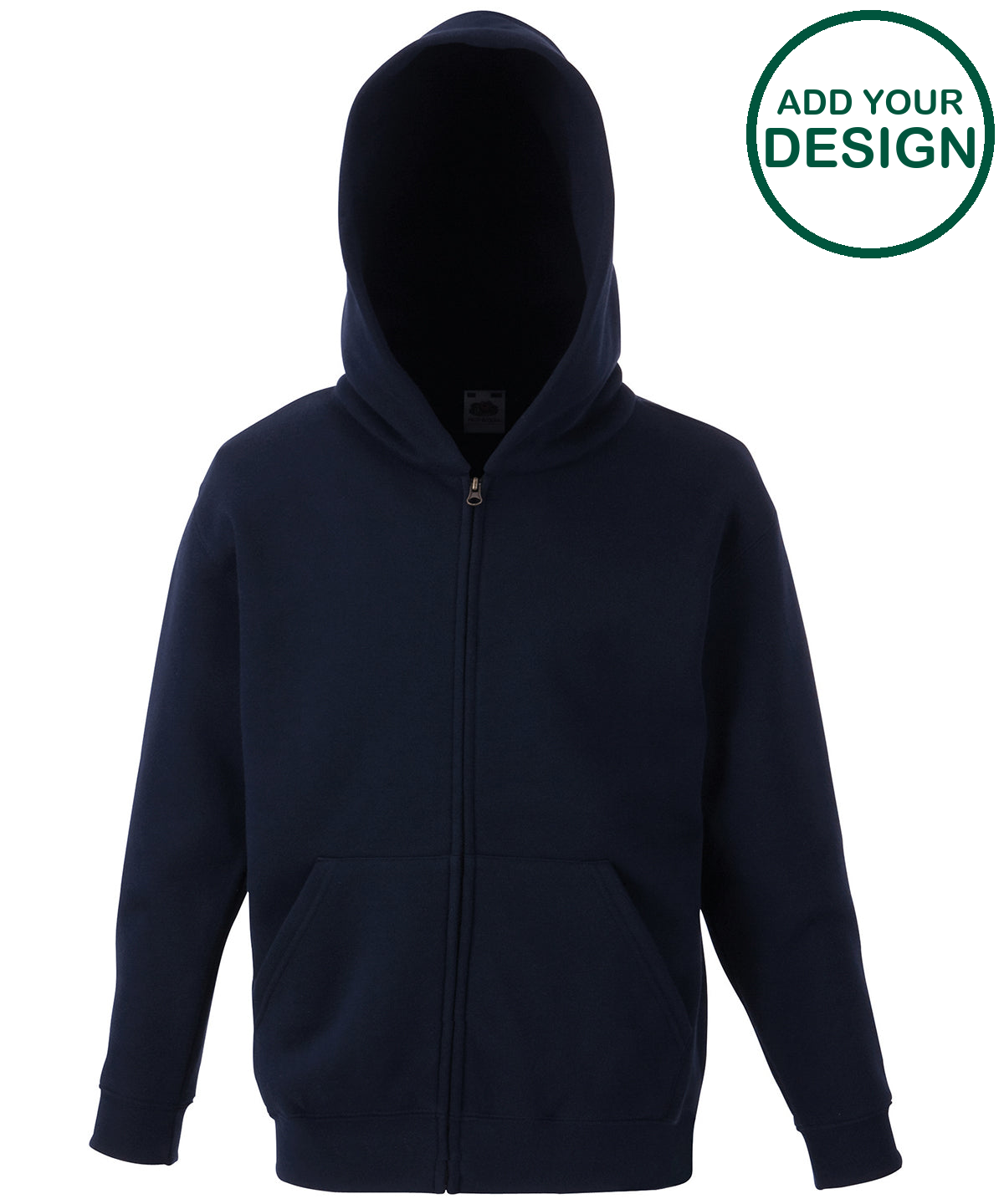 Kids classic hooded sweatshirt jacket