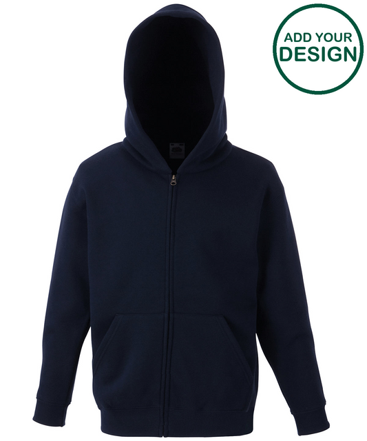 Kids classic hooded sweatshirt jacket