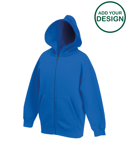 Kids classic hooded sweatshirt jacket